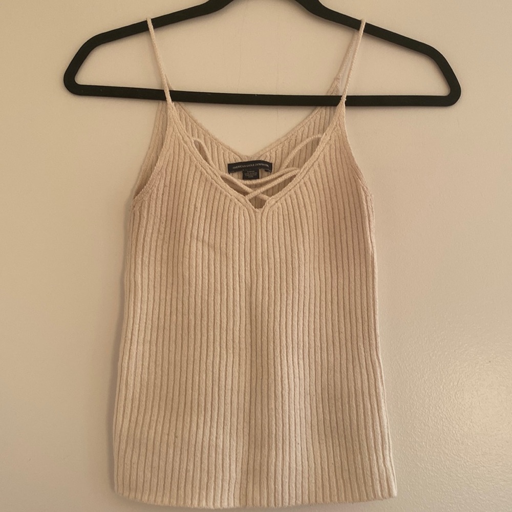Knit tank top